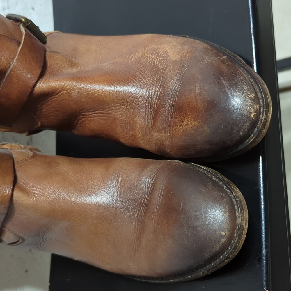 Arturo Chiang Leather Boots 8.5 - Picture 5 of 10